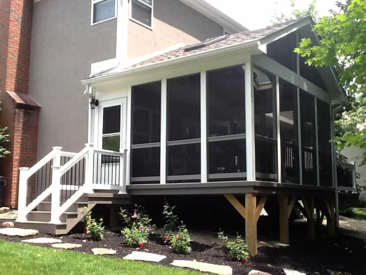 screened in porch builder in simpsonville sc